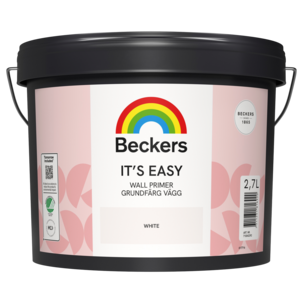 Beckers Its Easy grundfärg vägg inomhus, 2,7 liter