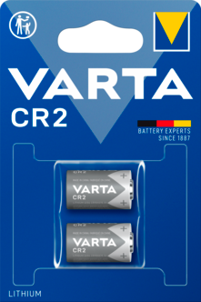 VARTA litiumbatteri CR2, 2-pakning