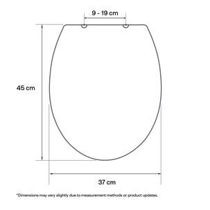 Toalettsete familie, soft close