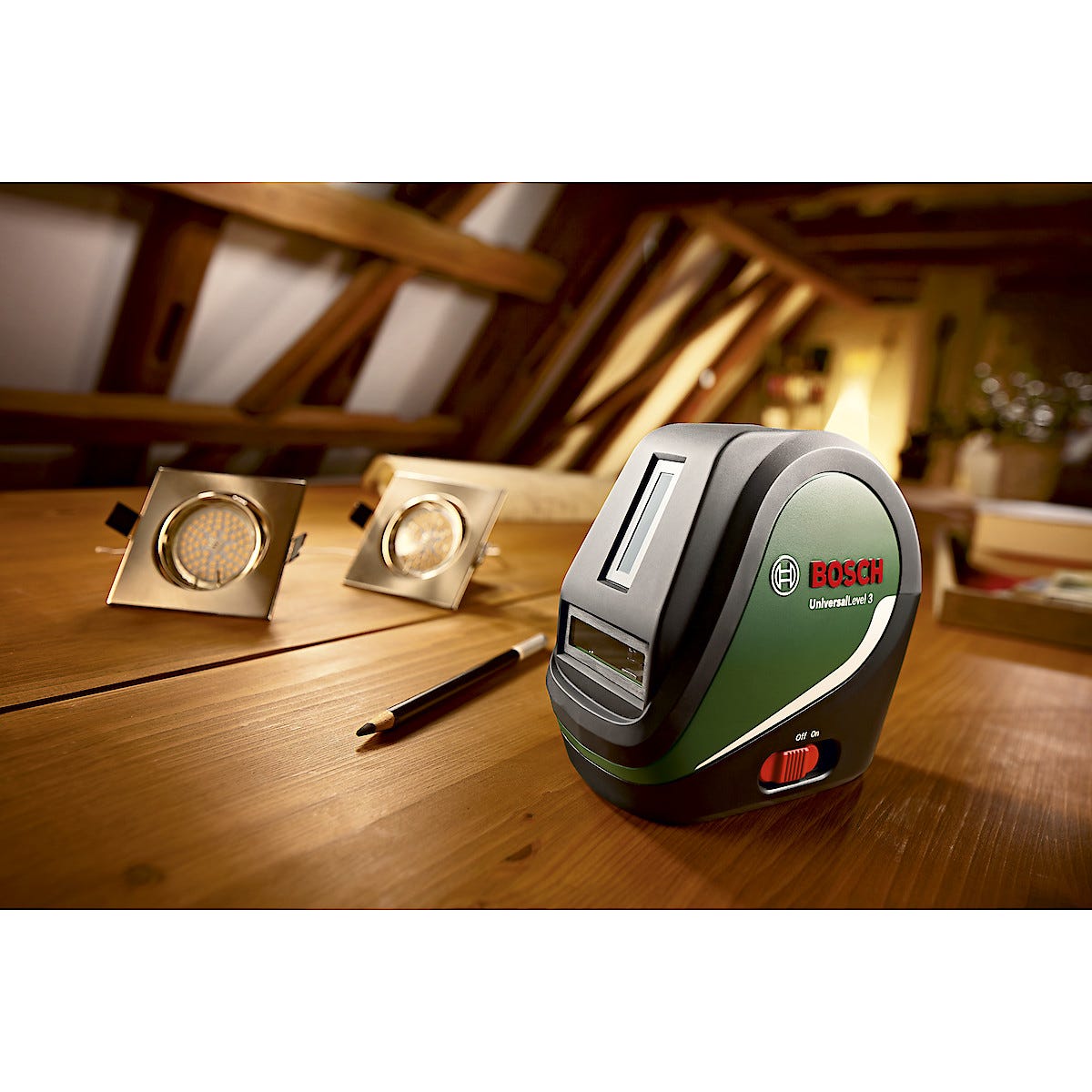 Bosch Universallevel 3 Cross Line Laser Clas Ohlson