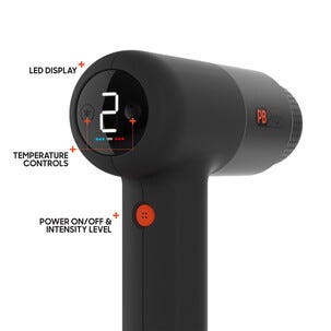 Sharper Image Powerboost Pro+ massagepistol, 6 munstycken