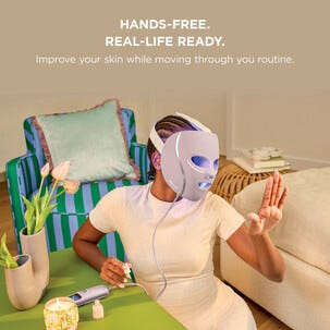 Shark CryoGlow LED-mask med kylande ögonbehandling