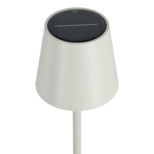 Northlight uppladdningsbar bordslampa solcell utomhus, 36,5 cm