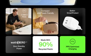 Belkin BoostCharge Pro USB-C snabbladdare, 50 W