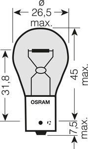 Billampa Osram BAU15s, PY21W