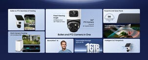 Eufy eufyCam S4 AI övervakningskamera 4K, solcell, utomhus