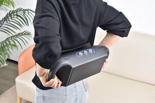 Capere massasjeapparat med 3 massajetilbehør