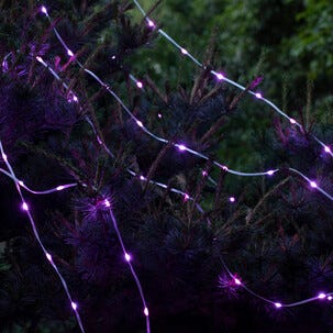 Valoketju RGB LED kaukosäätimellä 15 m