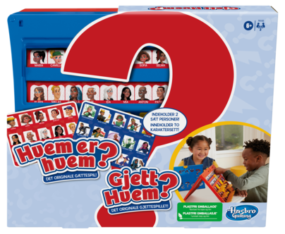 Gjett Hvem, Hasbro familiespill, fra 6 år
