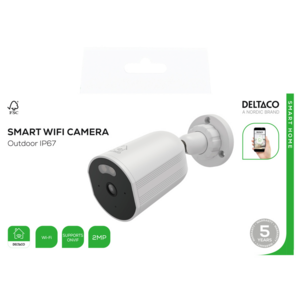 Deltaco SH-IPC17 overvåkningskamera utendørs wifi FullHD