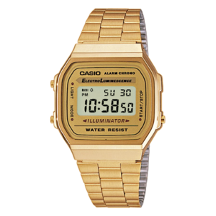 Casio Vintage A168WG-9 digital klocka, guld