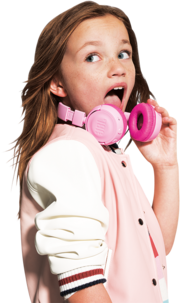 Trådlösa hörlurar för barn, JBL JR300BT