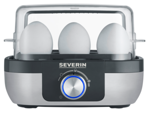 Severin Deluxe eggkoker med elektronisk styring, 6 egg