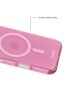 Holdit Transparent Case MagSafe iPhone 17 mobilskal