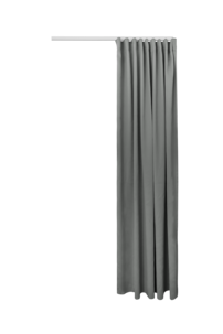 Mörkläggande gardin Blackout, mörkgrå, 1-pack