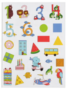 Hobbybok med klistremerker, Play and Learn