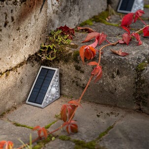 Northlight trappebelysning solcelle med bevegelsessensor, 2-pakning