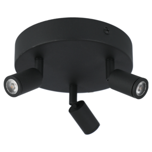 Northlight Leon takspotlight 3 LED-lampor dimbar, 15 cm