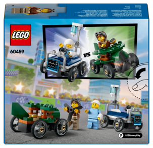 LEGO City Flygplan mot sjukhussäng, racingpaket 60459, från 5 år