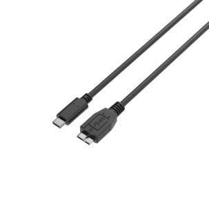 USB-C till Micro-USB-B kabel 0,6 m, svart