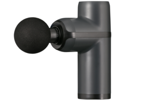 Massagepistol mini med 4 massagehuvuden