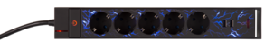 Gaming-grenuttag med RGB-belysning och USB