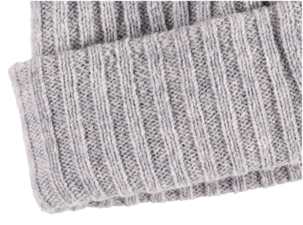 Pipo 100 % villaa, One size, harmaa 