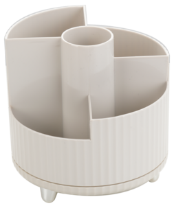 Empire S roterande liten sminkförvaring, beige