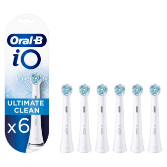 Oral-B iO Ultimate clean borsthuvud refill, vit