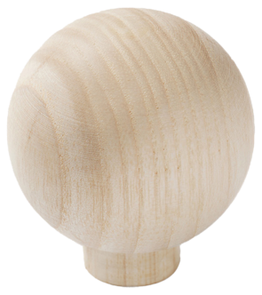 Prettypegs möbelknopp Bill 40 mm Raw, 1-pack