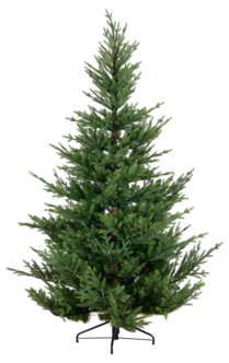 Julgran Lillehammer 210 cm, dimbar LED-belysning, timer