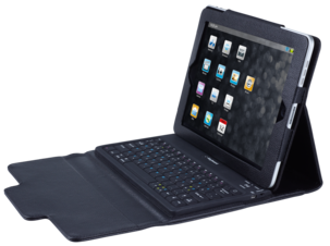 Veske med Bluetooth-tastatur for iPad