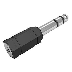 6,3 mm-adapter Exibel