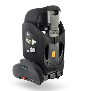 Bellelli Michelangelo 2 Fix barnesete 15–36 kg, i-Size, svart