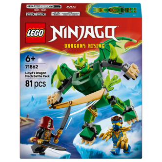 LEGO Ninjago Lloyds robotdrake – stridspaket 71862, från 6 år