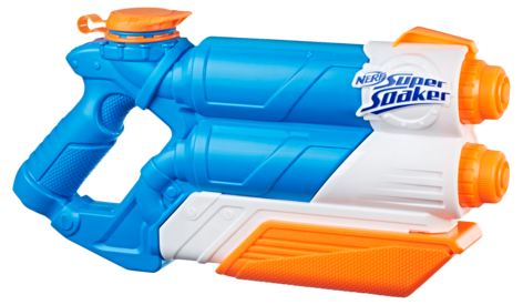 Nerf Super Soaker Twin Tide vannpistol, fra 6 år