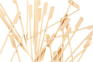 Varrastikku bambua 15 cm, 50 kpl 
