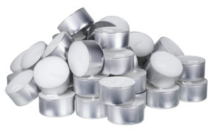 Värmeljus stearin, 50-pack, 100 procent stearin