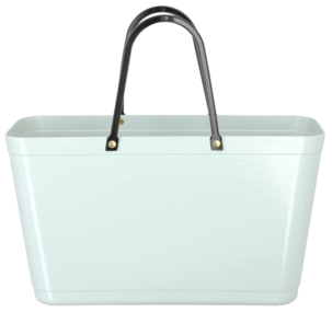 Hinza veske grønn stor, Green Plastic