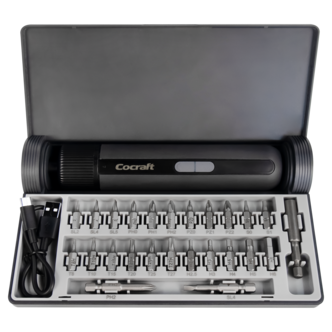 Cocraft BSL-01 drill med 22 bits, 5 V