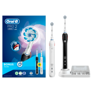 Sähköhammasharja Oral-B PRO 2 2900, 2 kpl