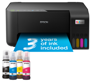 Epson EcoTank ET-2864 blekkskriver med blekk