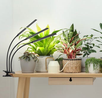 Kasvivalo LED 3 vartta ja nipistin