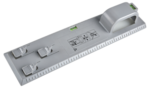 Upphängningsverktyg för tavlor, med 2 vattenpass