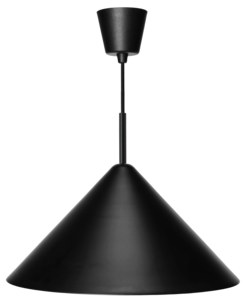 Northlight Vide taklampe i metall, 46 cm, svart