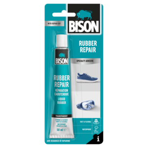 Bison Nestekumi, läpinäkyvä liima, 50 ml