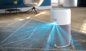 Philips AC2220/10 liten luftrenare HEPA-filter, 109 m2