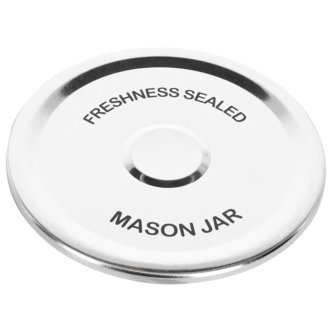 Vakuumpakning til konserveringsglass 70 mm, 6-pakning