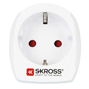 SKROSS reiseadapter Europe to Italy
