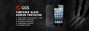 Displayskydd i glas för iPhone 5/5S/5C/SE